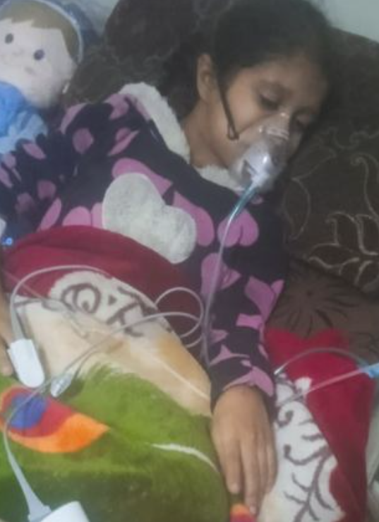 Asmaa, awaiting medical evacuation from Gaza
